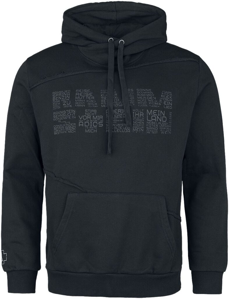 Rammstein Werk Hoodie black