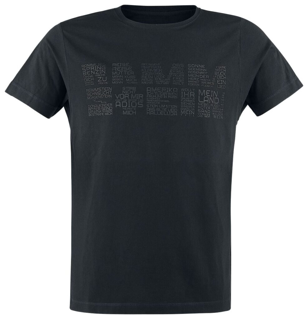 Rammstein Werk T-shirt black