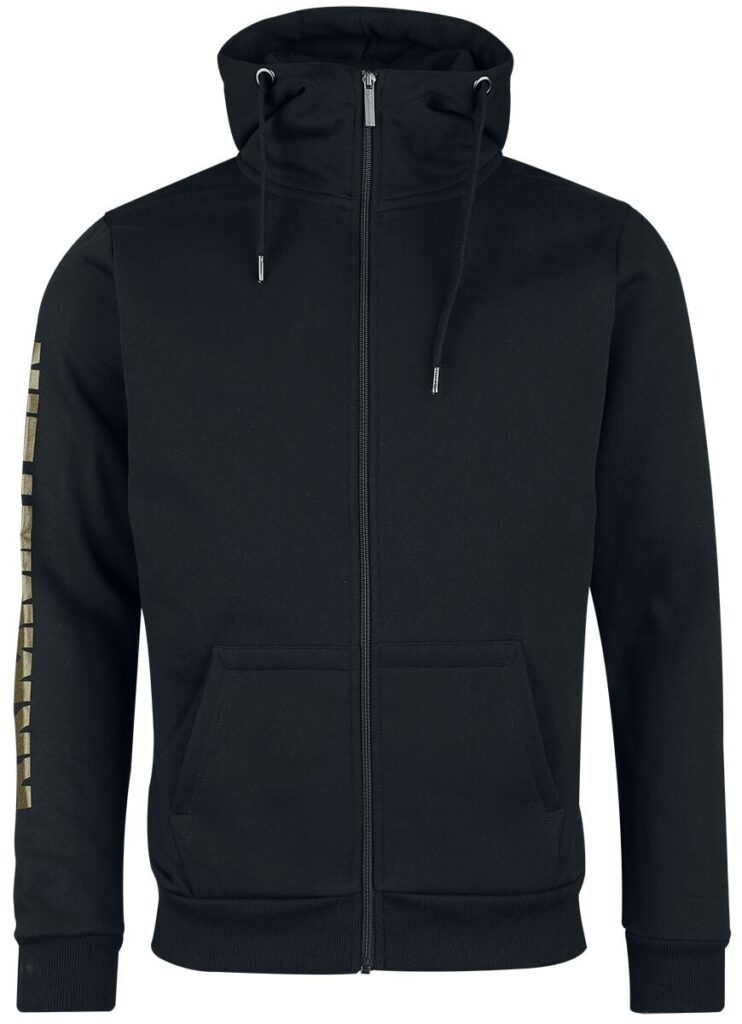 Rammstein Wings Hoodie Jacket black
