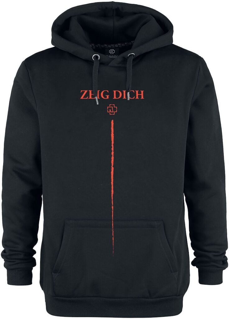 Rammstein Zeig Dich Logo Hoodie black