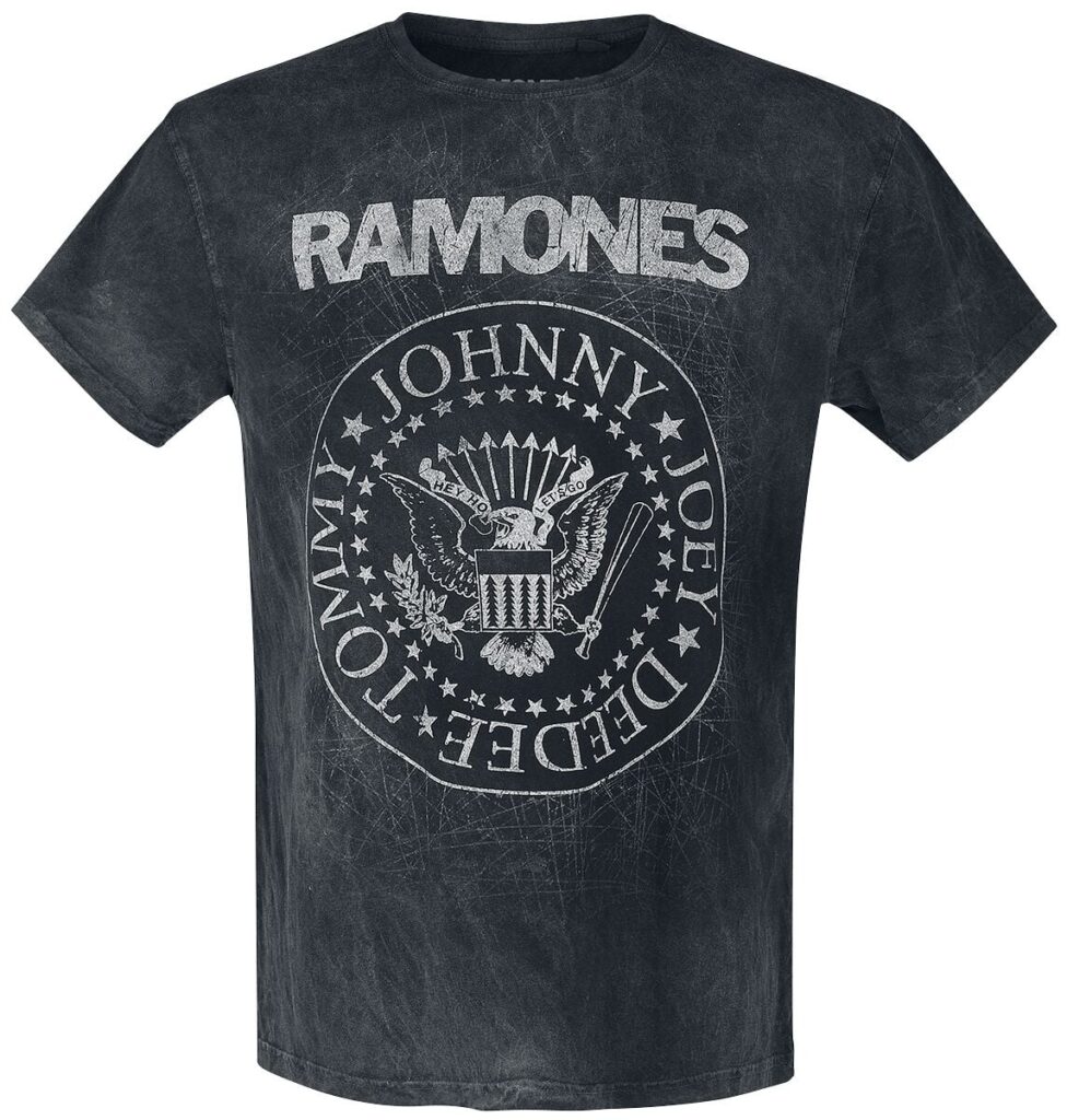 Ramones Hey Ho Let's Go T-shirt black