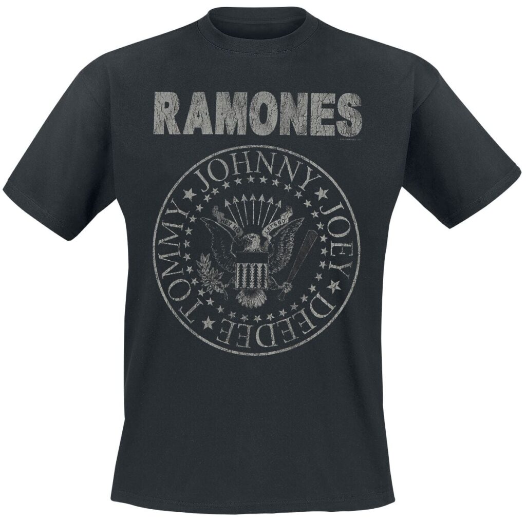 Ramones Hey Ho Let's Go - Vintage T-shirt black