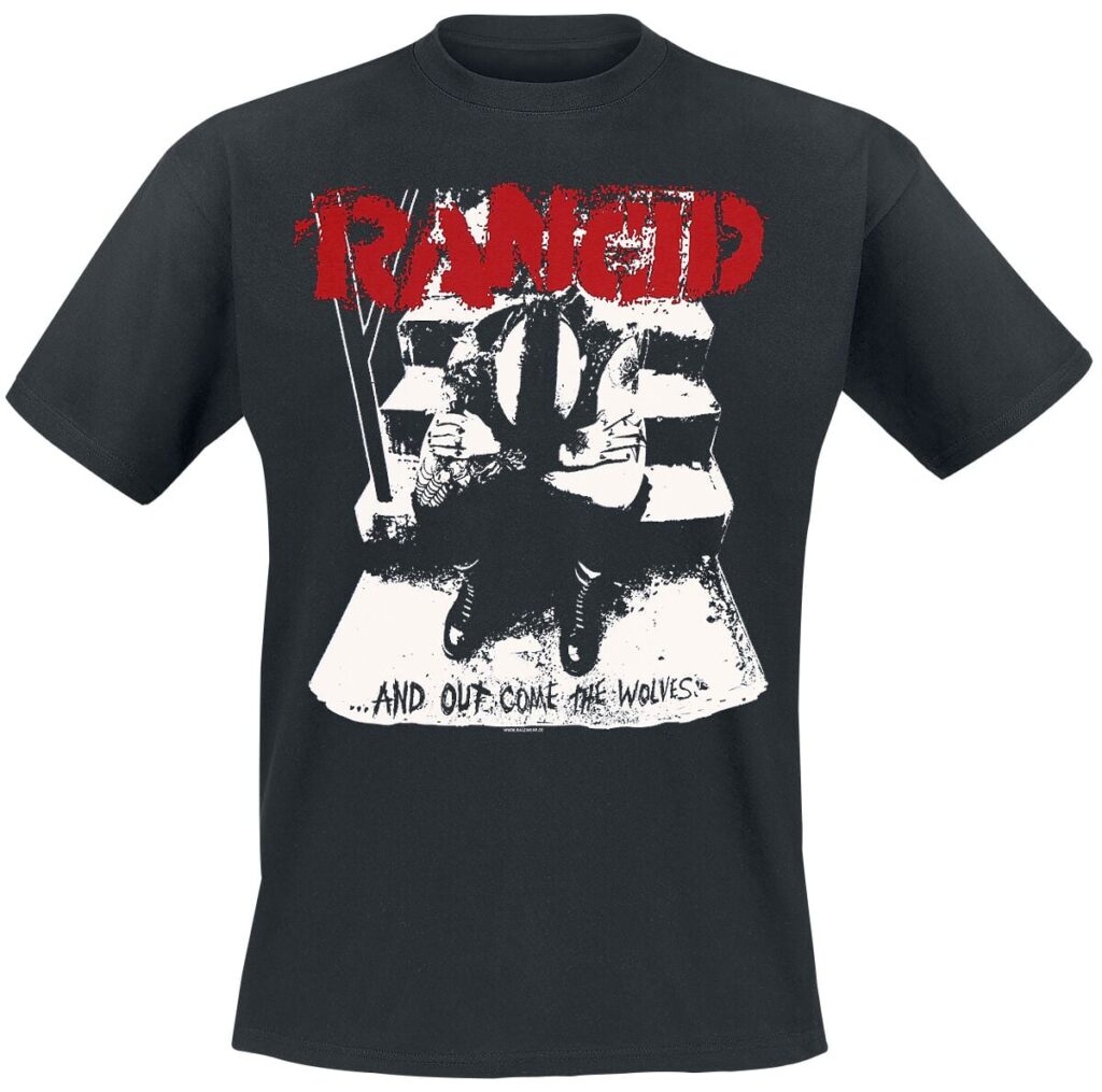 Rancid Wolves T-shirt black