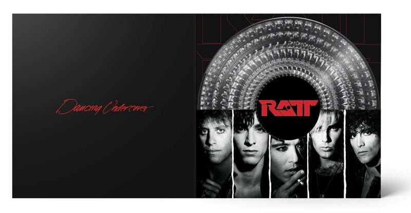 Ratt Dancing Undercover LP multicolor