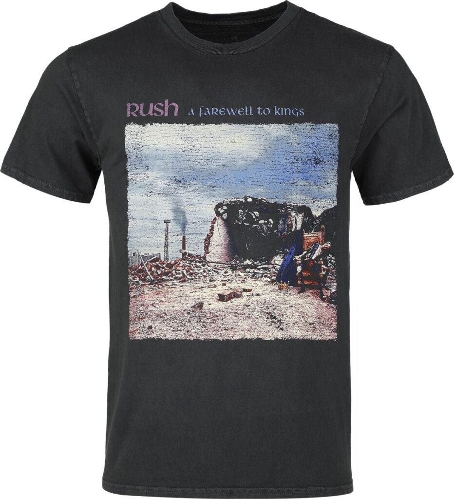 Rush A Fare Well To Kings T-shirt black