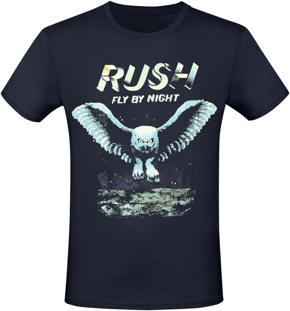 Rush Fly By Night T-shirt navy