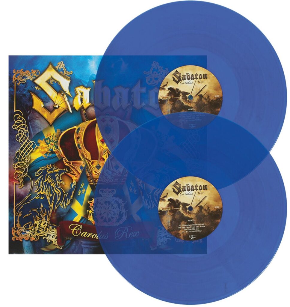 Sabaton Carolus rex LP blue
