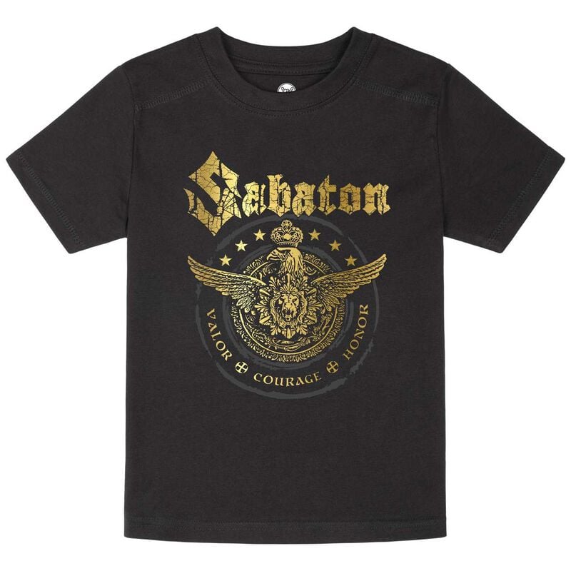 Sabaton Metal Kids - Wings Of Glory T-Shirt black