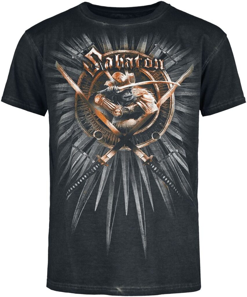 Sabaton Shiroyama T-shirt charcoal