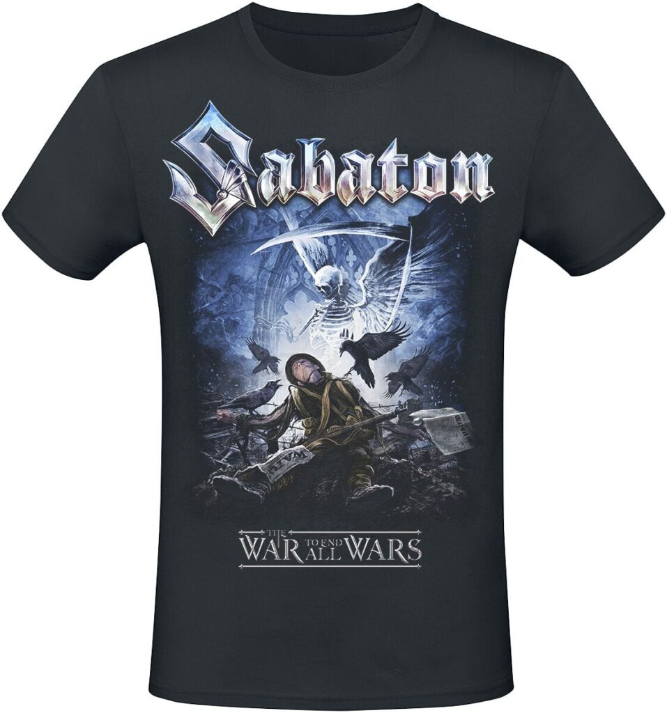 Sabaton The War To End All Wars T-shirt black