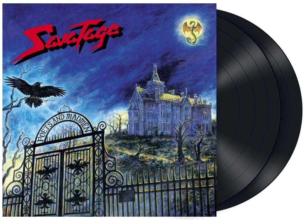 Savatage Poets And Madmen LP black