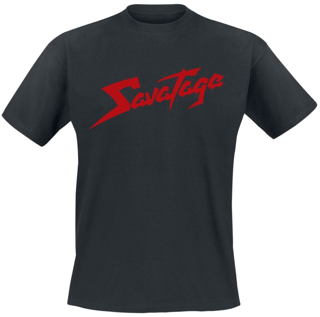 Savatage Red Logo T-shirt black