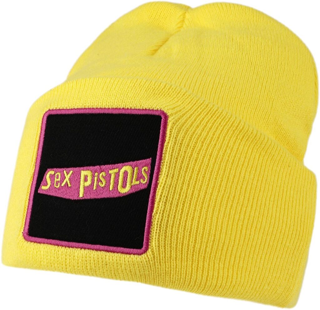 Sex Pistols Amplified Collection - Patch Beanie Beanie yellow