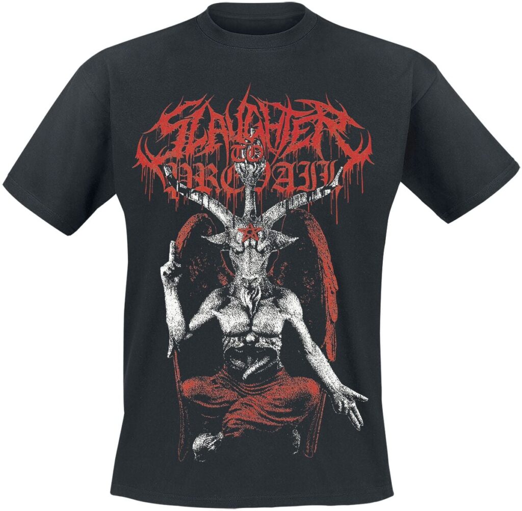 Slaughter To Prevail Baphomet T-shirt black