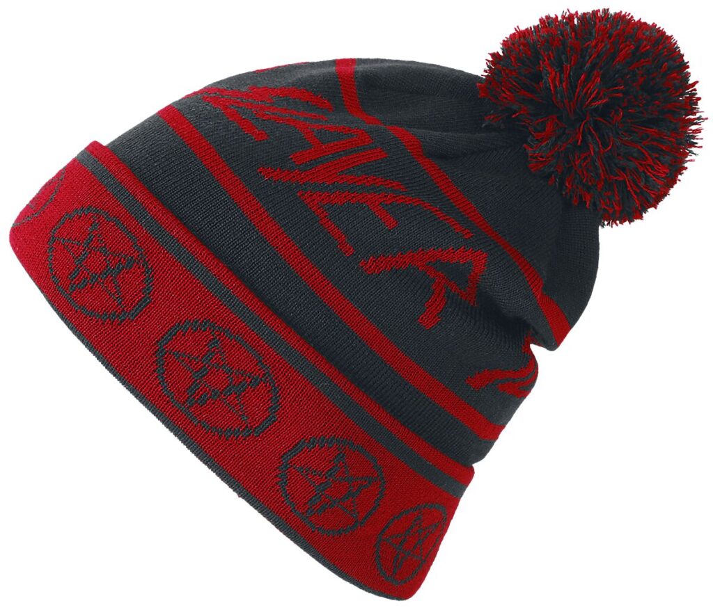 Slayer Beanie Beanie black red