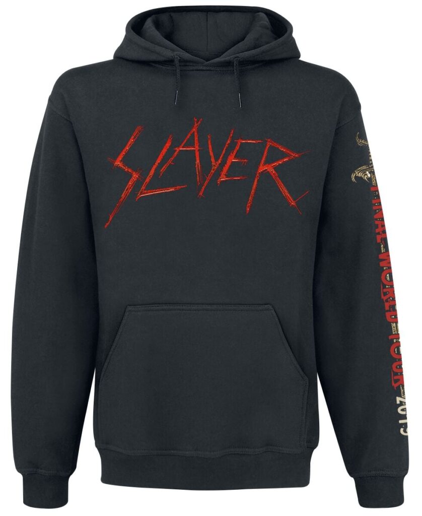 Slayer Final World Tour Hoodie black