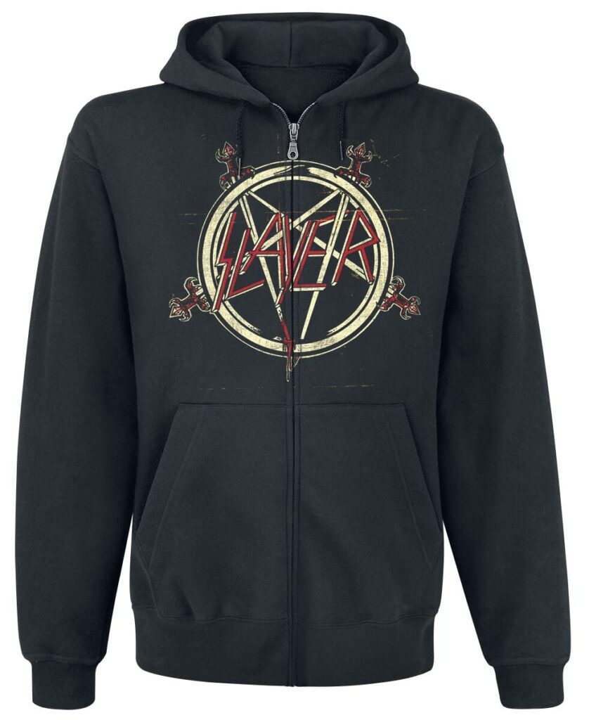 Slayer Haunting Hoodie Jacket black
