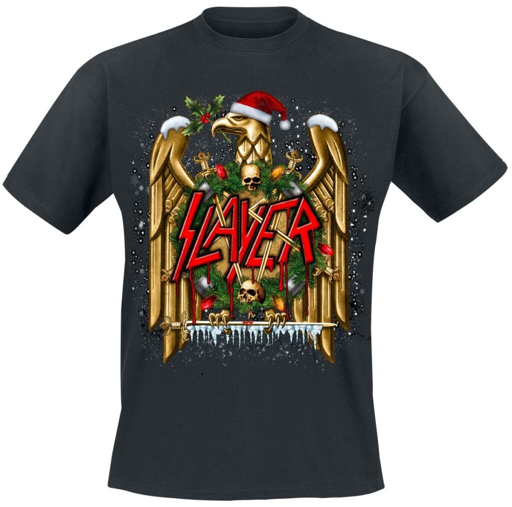 Slayer Holiday Eagle T-shirt black