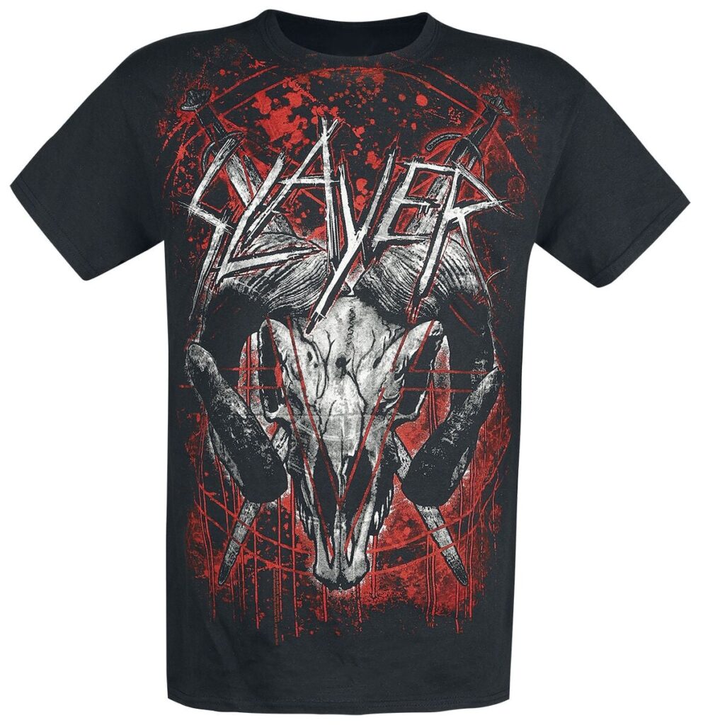 Slayer Mongo Goat T-shirt black