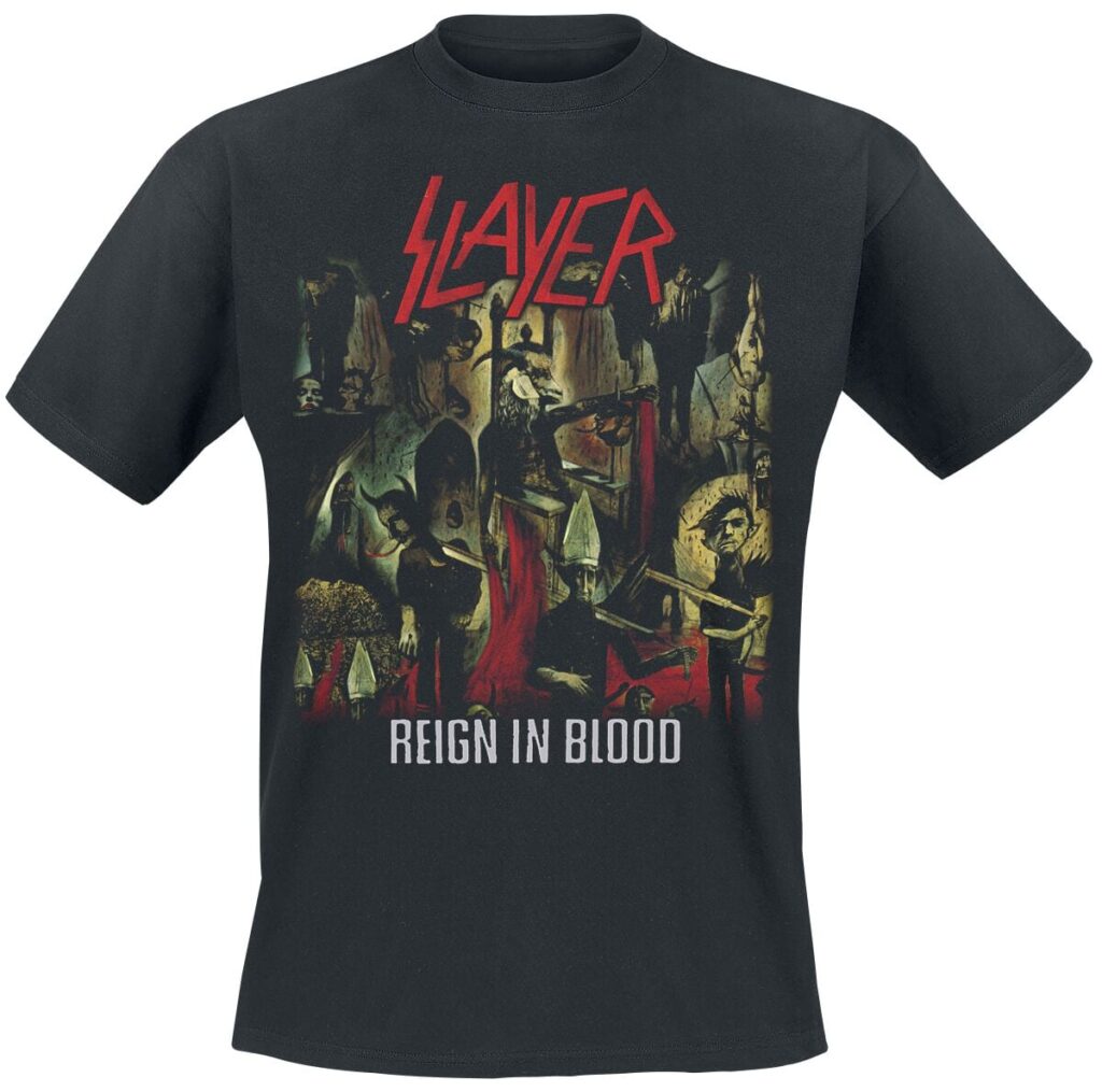 Slayer Reign In Blood T-shirt black