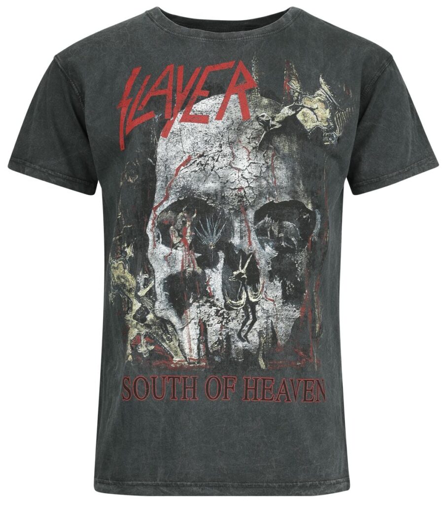 Slayer South Of Heaven T-shirt anthracite