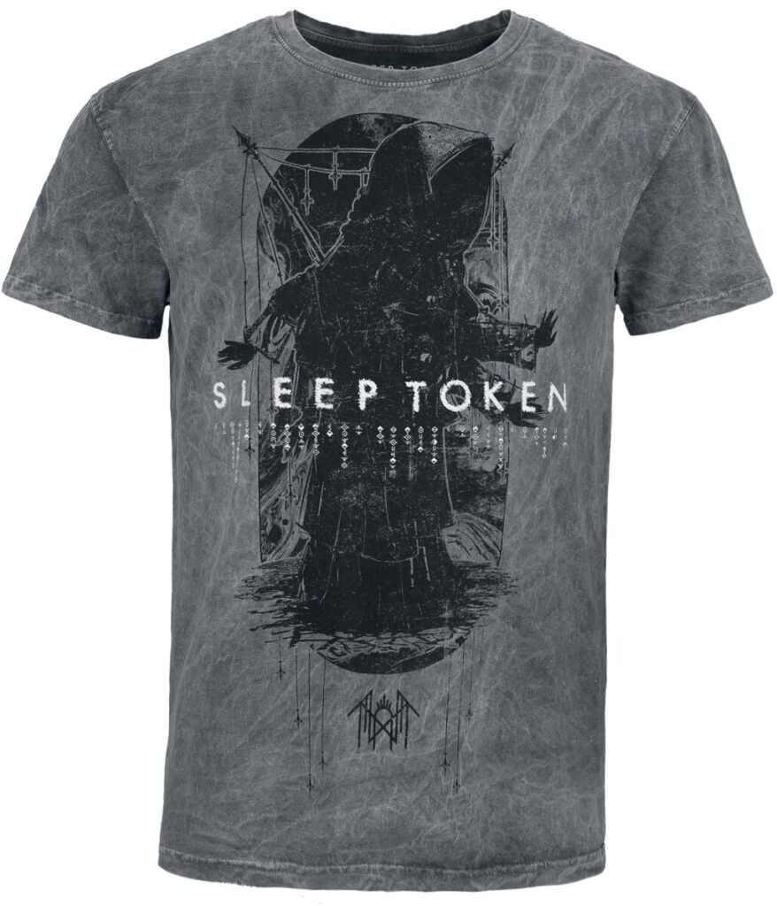 Sleep Token Aqua Regia T-shirt grey
