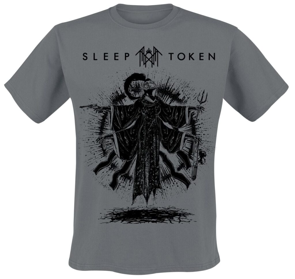 Sleep Token Ascension T-shirt charcoal