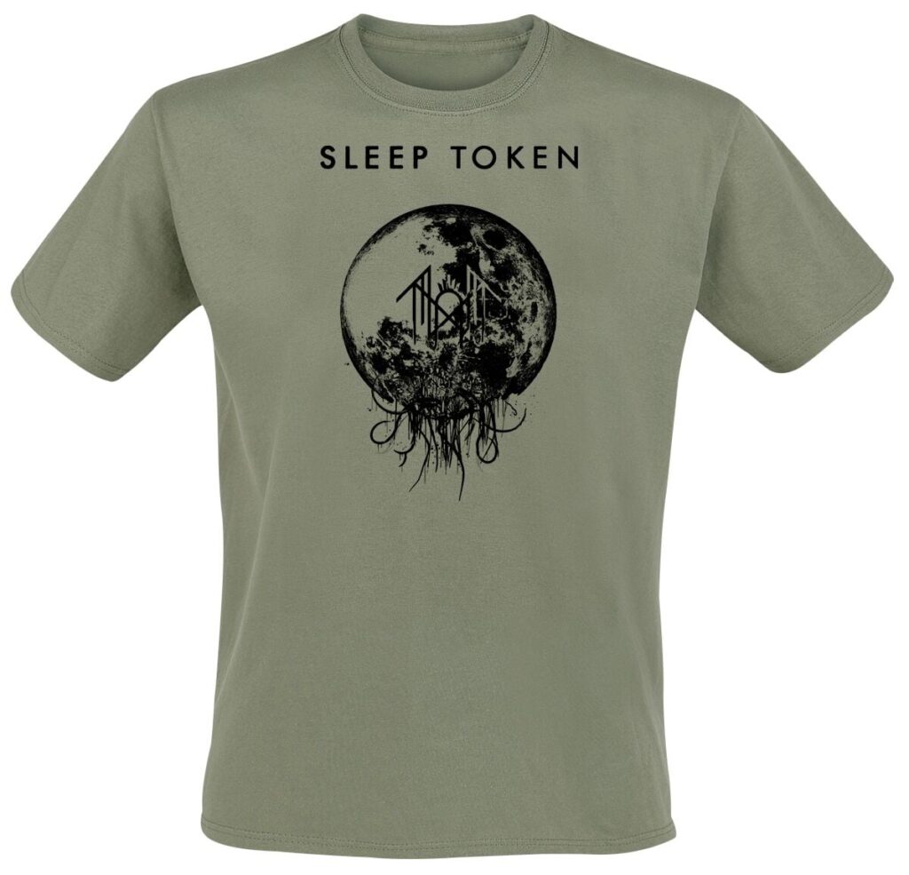 Sleep Token Back To Eden T-shirt green