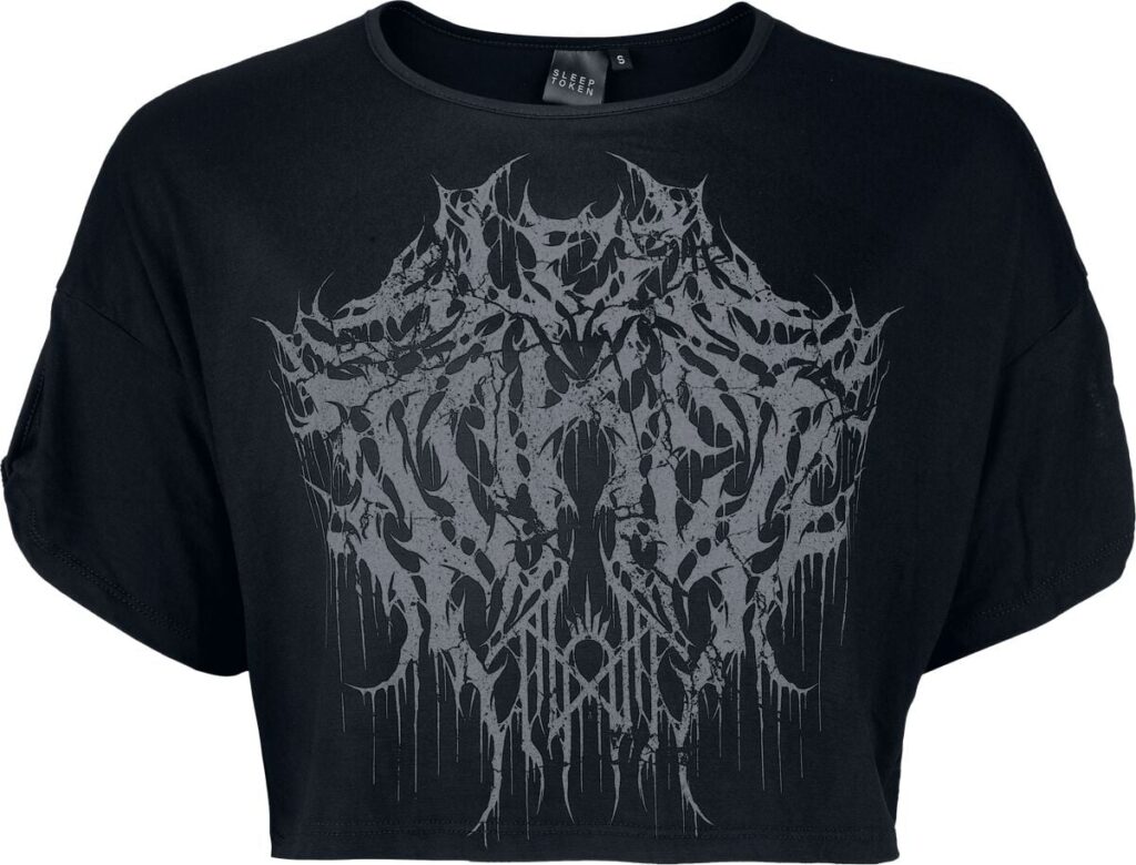 Sleep Token Death Metal Logo T-shirt black