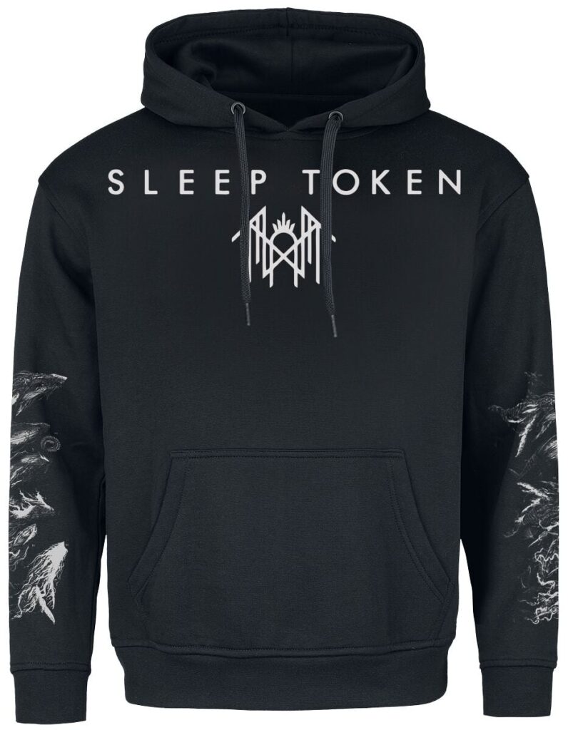 Sleep Token Deep Sea Sleeves Hoodie black