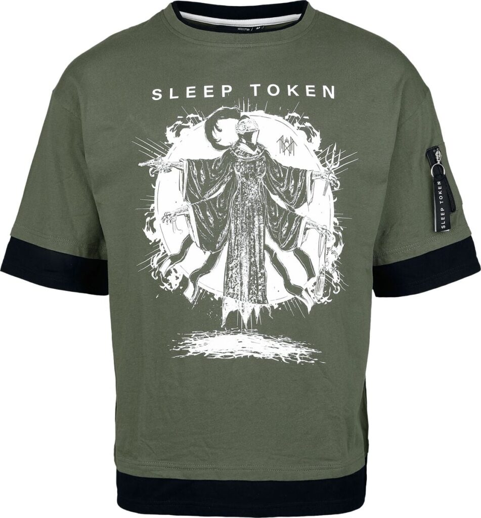Sleep Token EMP Signature Collection T-shirt black dark green
