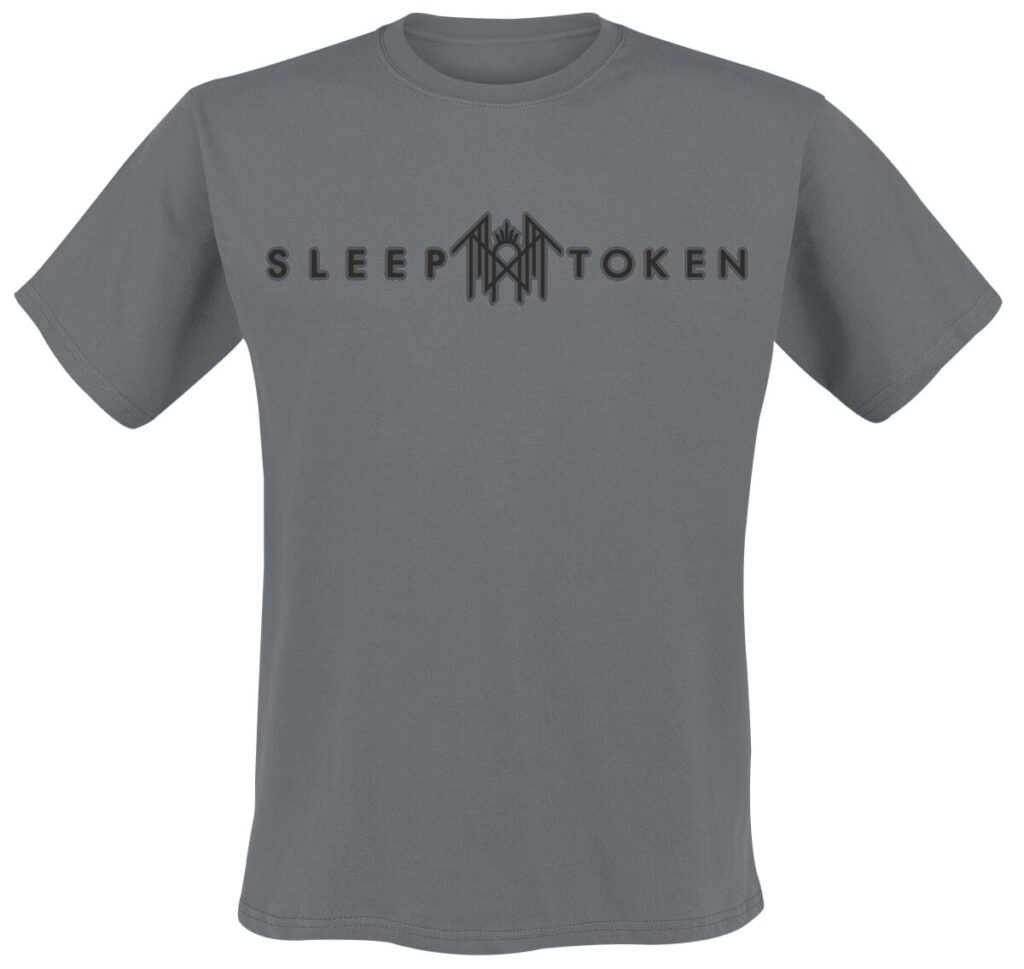 Sleep Token Logo 2 T-shirt charcoal