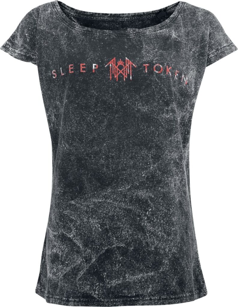 Sleep Token Moon Shadow T-shirt black grey
