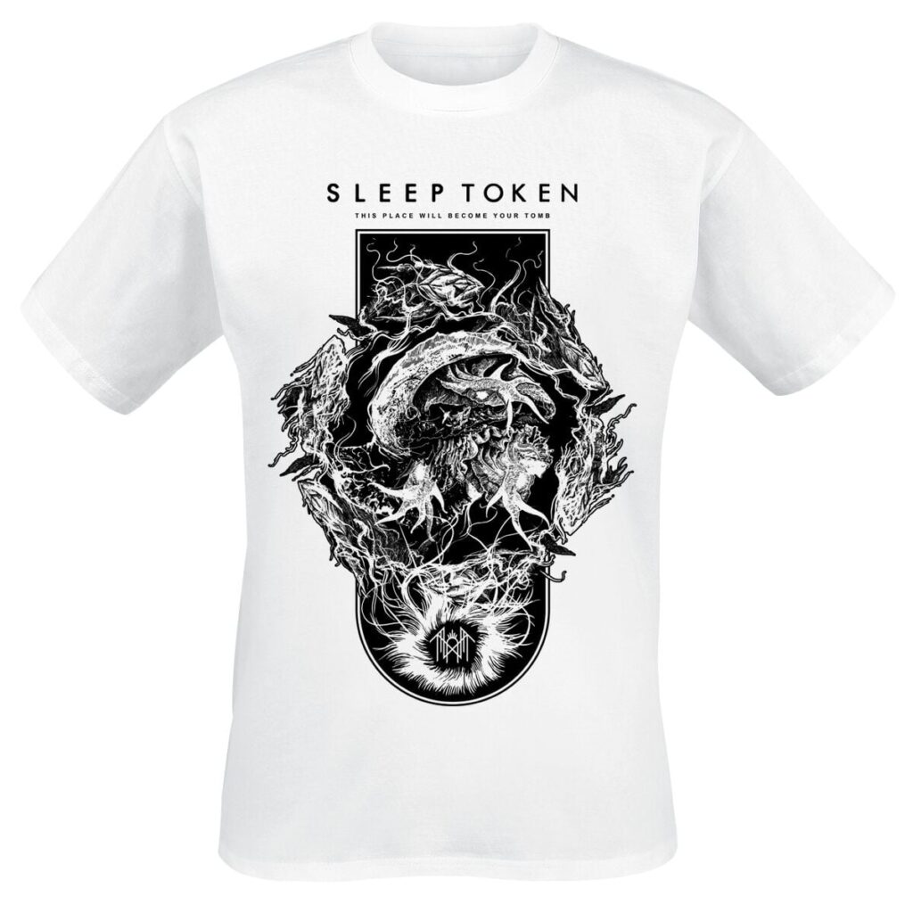 Sleep Token Nimbus T-shirt white