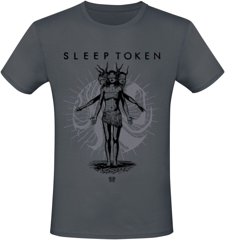 Sleep Token Rain Ecru T-shirt dark grey