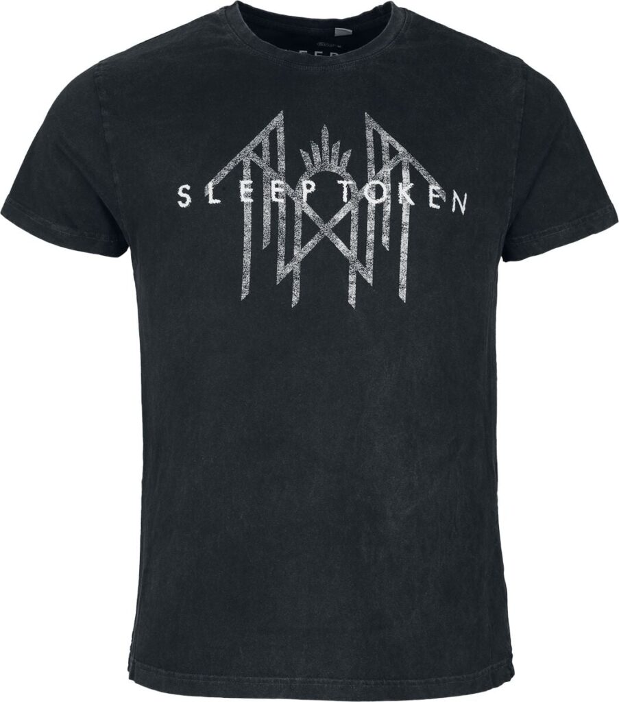 Sleep Token Take Me Back T-shirt black grey