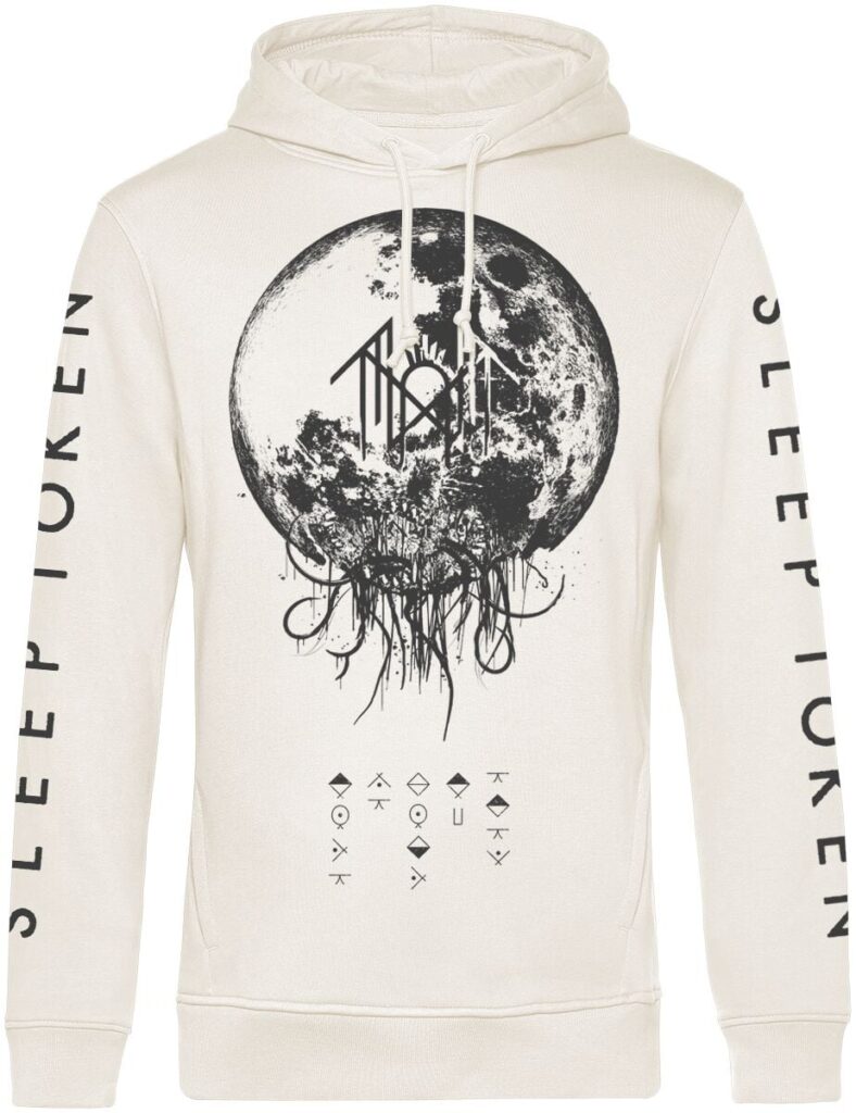 Sleep Token Take Me Back To Eden Hoodie off white