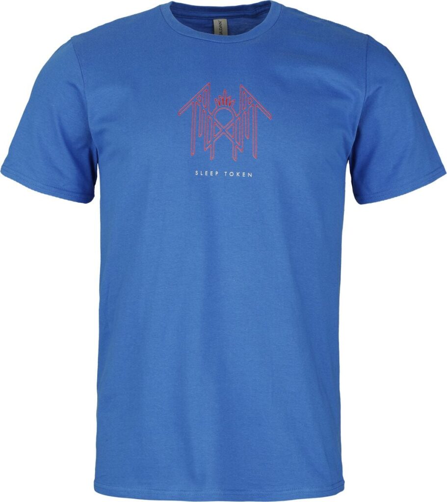 Sleep Token Worship Glyphs T-shirt blue