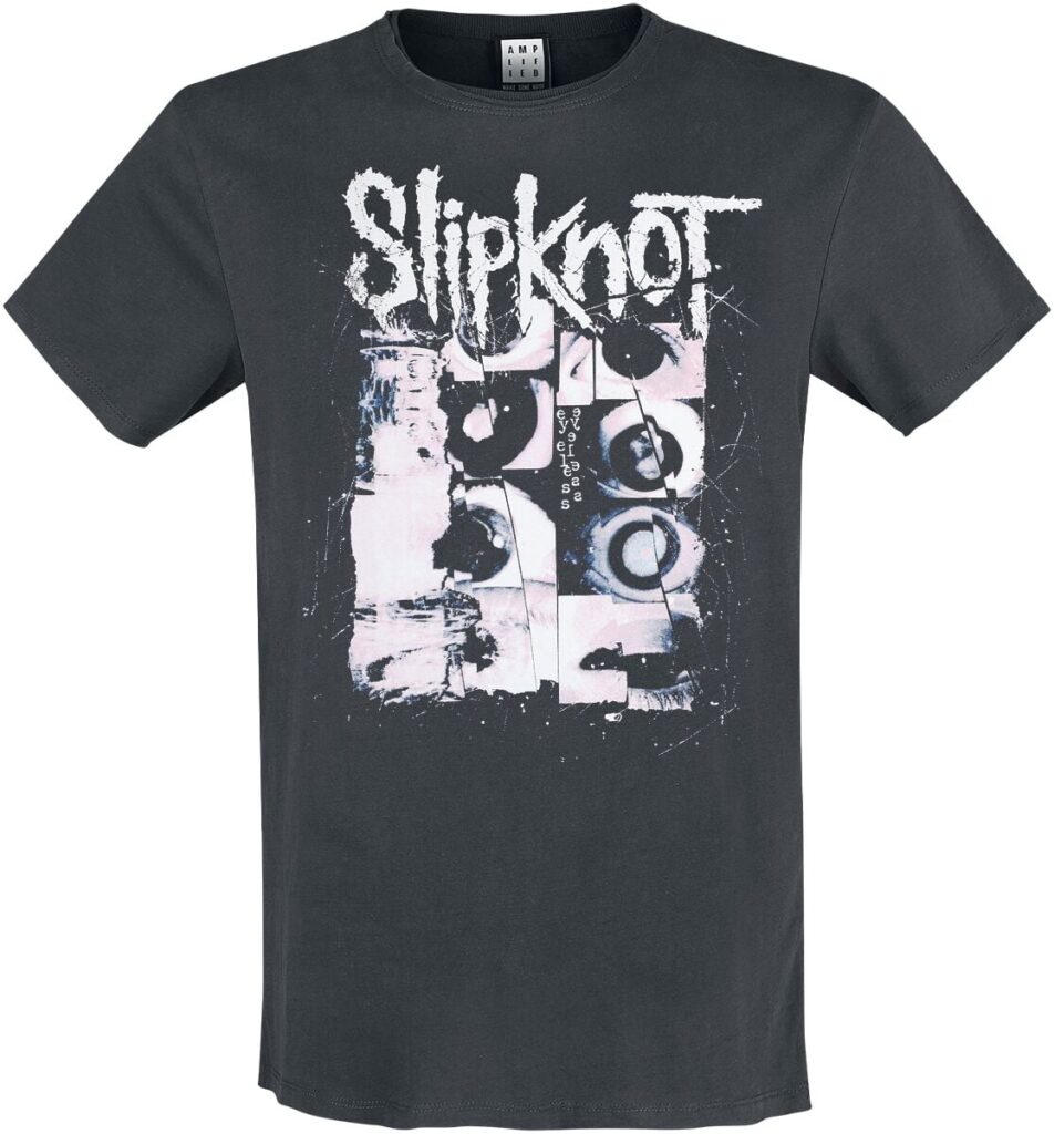 Slipknot Amplified Collection - Eyes T-shirt charcoal