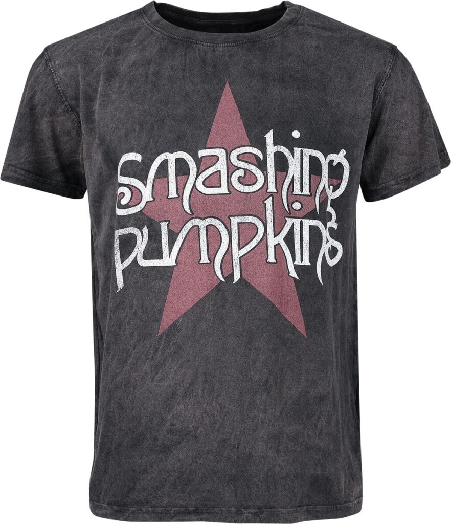 Smashing Pumpkins Star Logo T-shirt grey
