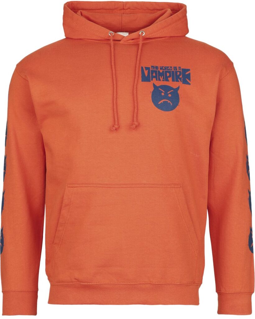 Smashing Pumpkins Vampire - Tour Hoodie Hoodie orange