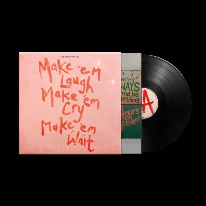Stereophonics Make 'em laugh, make 'em cry, make 'em wait LP multicolor