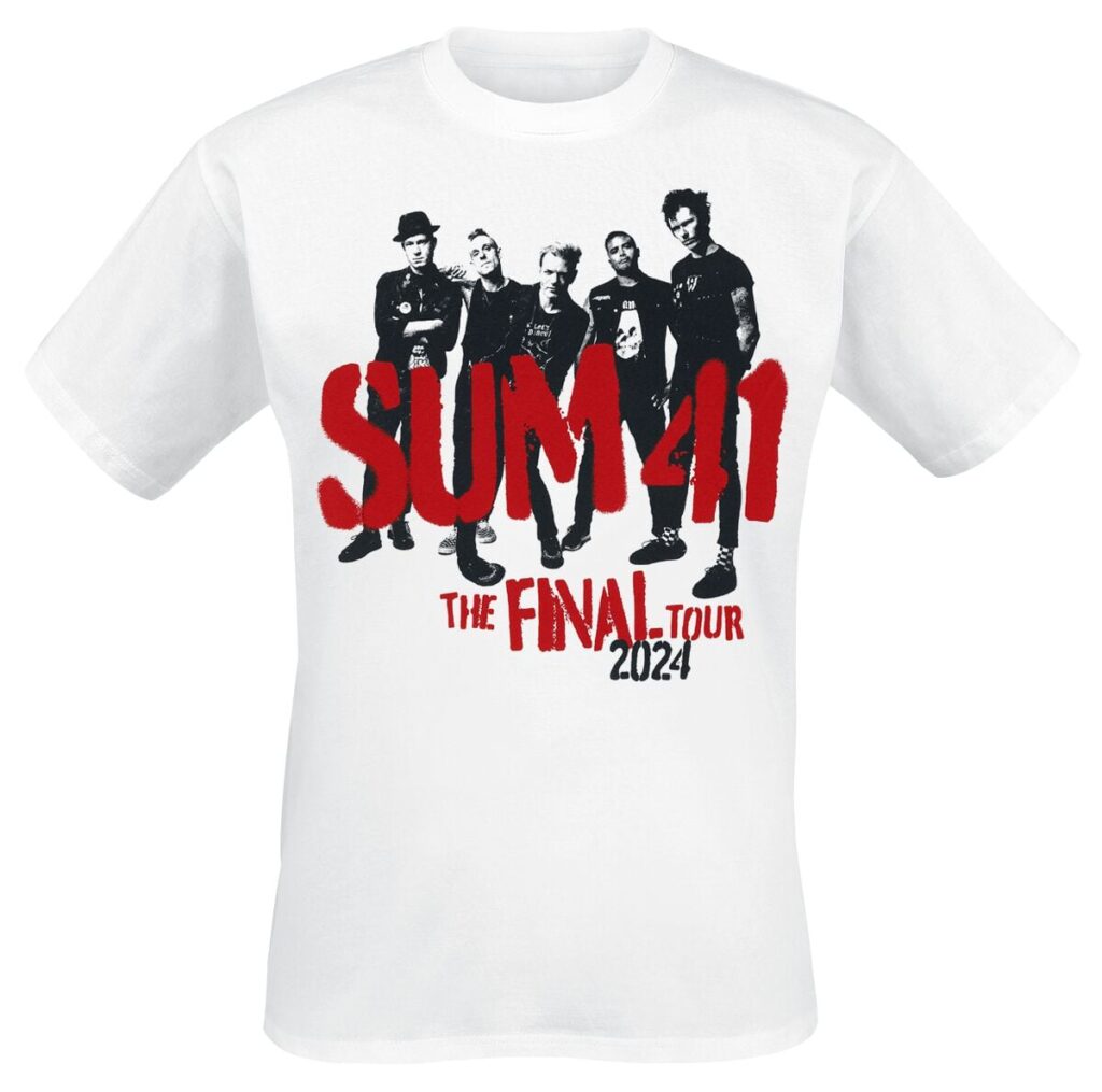 Sum 41 Spray Paint - Tour Shirt 2024 T-shirt white