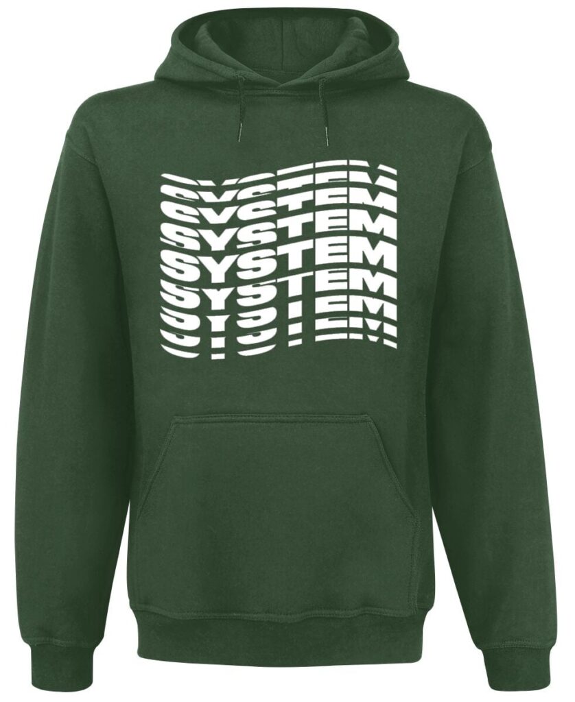 System Of A Down System Wave Hoodie green