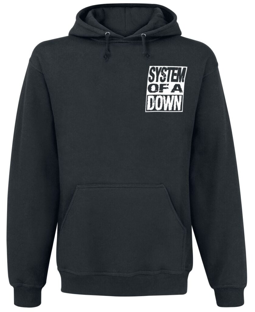 System Of A Down System Waves Hoodie black