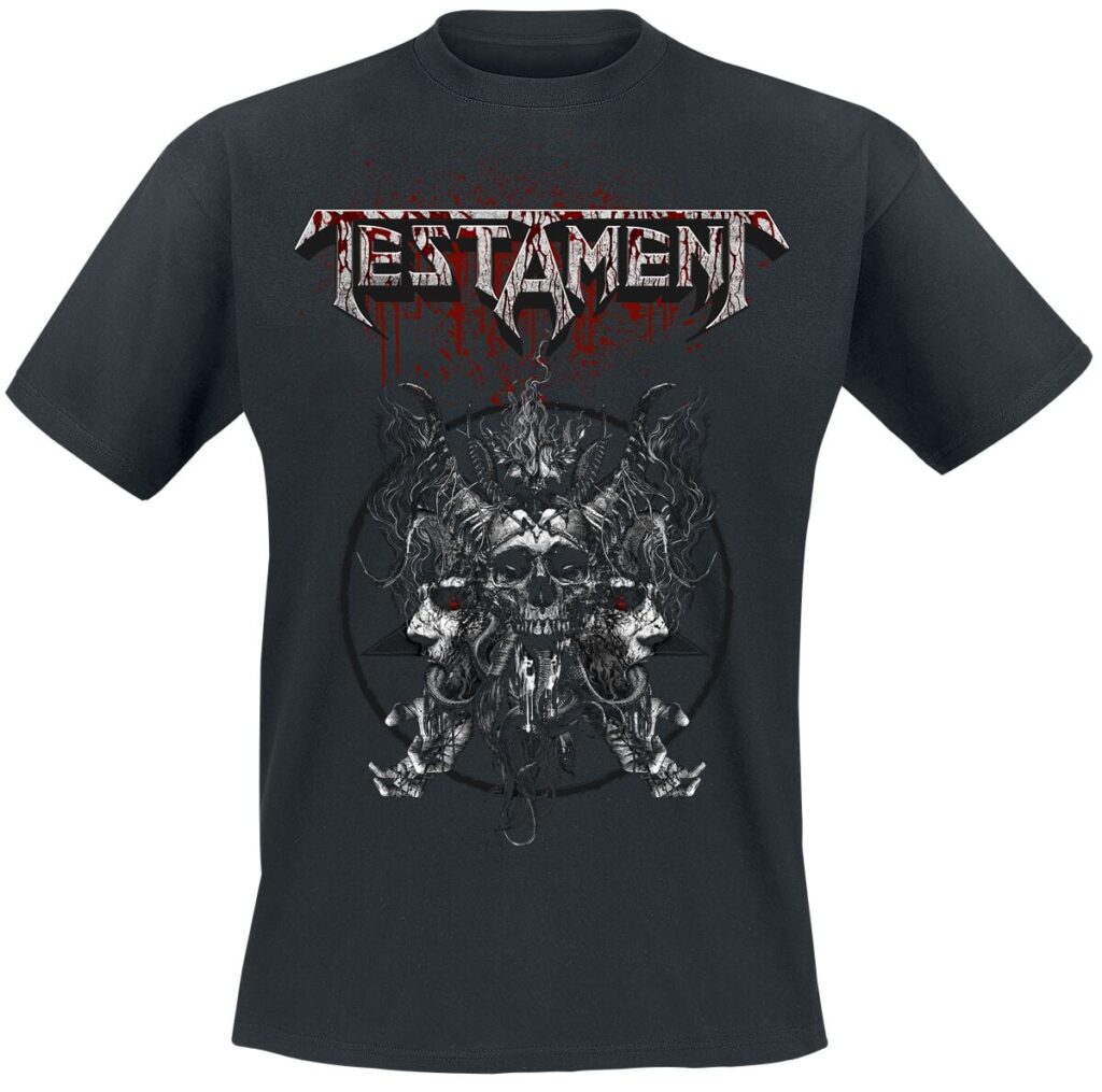Testament Skull Blood T-shirt black