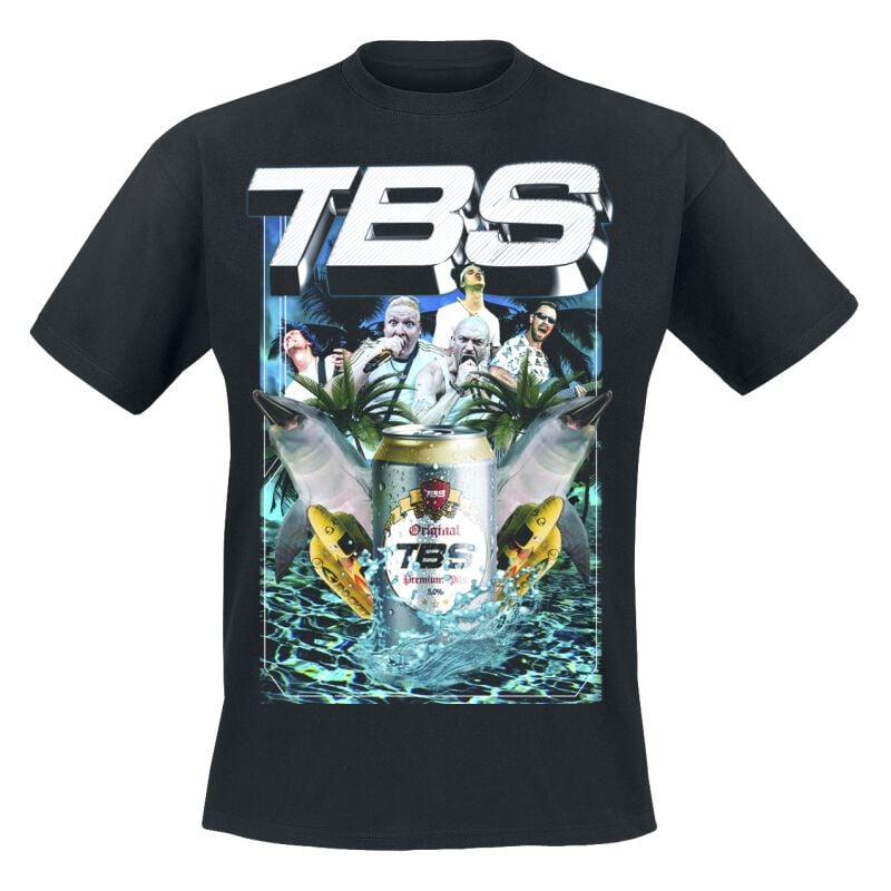 The Butcher Sisters Absoluter Delfin-Irrsinn T-shirt black