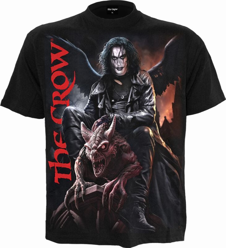 The Crow Gargoyle T-shirt black