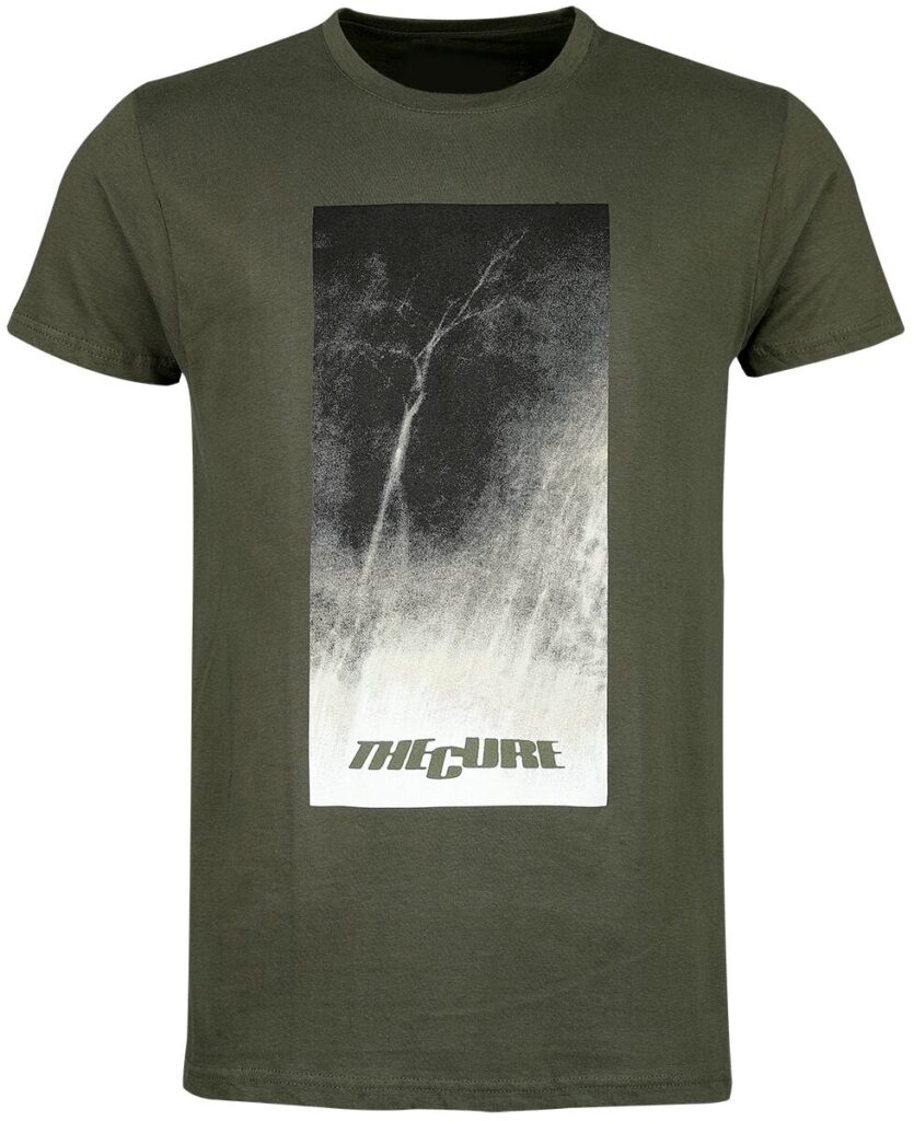 The Cure A Forest T-shirt green