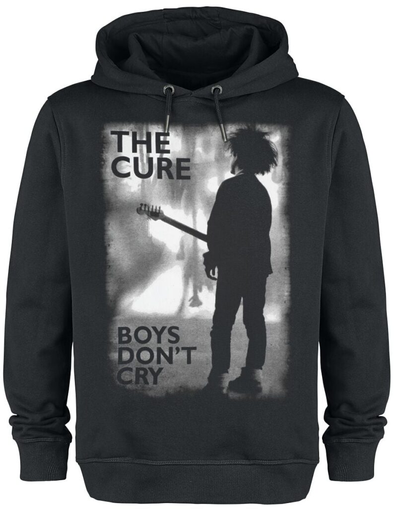 The Cure Amplified Collection - Boys Don't Cry Hoodie black
